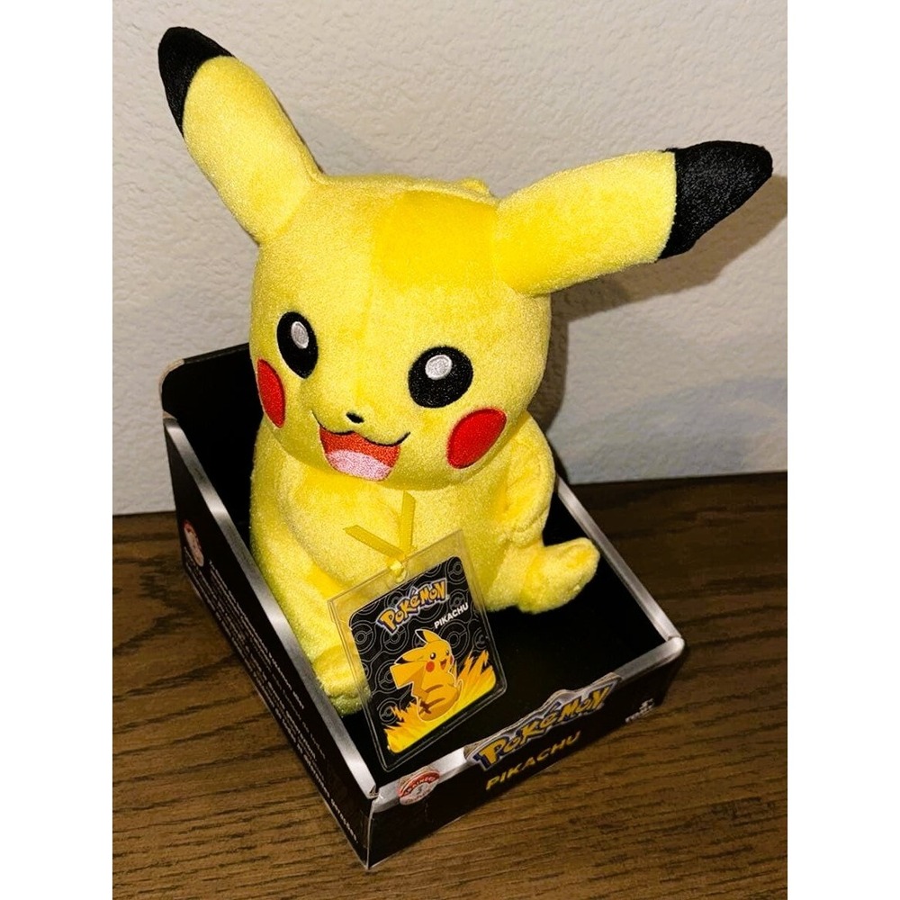 NEW Pokemon Trainer's Choice 3 Plush Pikachu